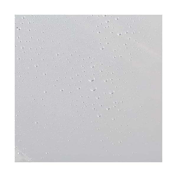 Sealskin Clear Duschvorhang, Badezimmervorhang aus PEVA, PVC-frei, wasserdicht, Vorhang für Badewanne und Dusche, Farbe: Transparent, B x H: 180 x 200 cm – Bild 7