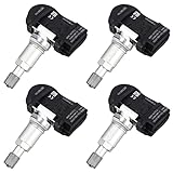AUTEX TPMS Sensor Tire Pressure Sensor 315MHz OEM Tire Pressure Monitor System Compatible with Jeep Grand Cherokee Wrangler Liberty Dodge Chrysler 200 300#68078861AA,68001696AB, 974301, Set of 4