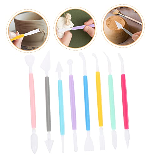 ERINGOGO 80 Peças De Ferramentas De Argila De Polímero De Argila Colorida Modelos De Ferramentas De