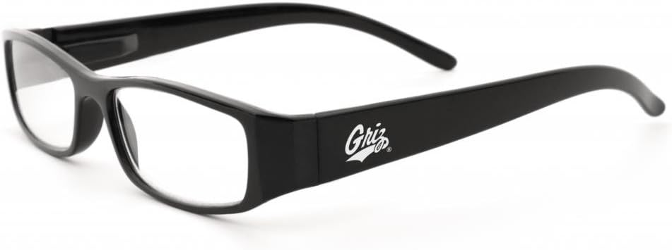 NCAA Montana Grizzlies Frame Readers +1.50 Glasses, One Size, Black