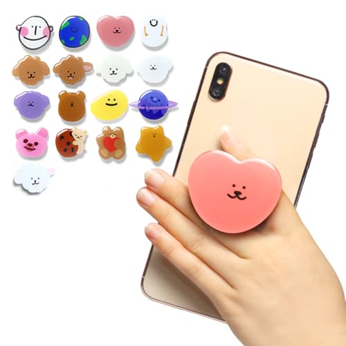 Amazon | スマホグリップ 韓国 スマホグリップ韓国 くま 犬 熊 クマ