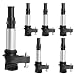 DWVO Ignition Coil Pack for Buick Allure Enclave LaCrosse Rendezvous - Cadillac CTS STS SRX - Chevrolet Traverse Vectra - Saab Saturn 2.8L 3.6L V8 - Set of 4
