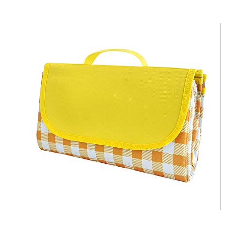 Tragbare Picknickdecke Gitter Wasserdichte Zusammenklappbare Camping Matratze Babyklettern Outdoor Strand Picknickdecke Mehrpersonen Picknick200cm *