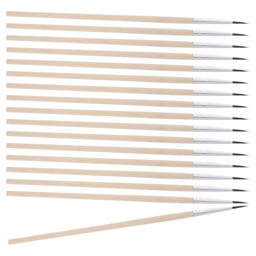 Mipcase Lot de 24 Brosses de Pollinisation Manuelles pour Jardin Fruitier et Légumes Tête 15 CM Outil Solide de Pollinisation pour Tomates Poivrons et Plantes à Fleurs Accessoire de