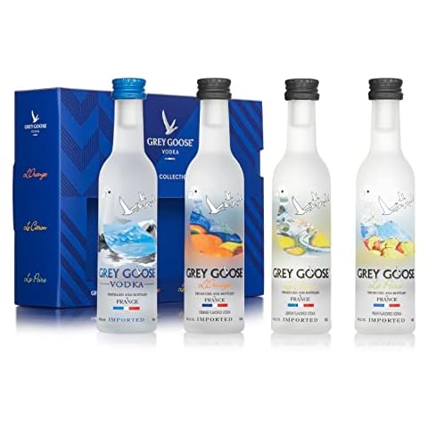 Grey Goose La Collection, Flavoured Vodka Gift Set, 4 x 5 cl Cover