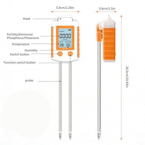 Compteur de sol professionnel pour corriger le manque de nutriments