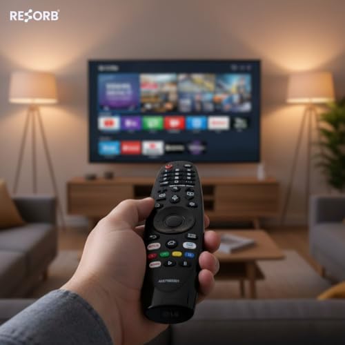 Image of LG TV Remote Compatible with LG Magic Smart Android WebOS 4K LED TV Models MR650 MR19BA MR20GA MR21GA MR22GA MR23GA MR24GA, Non-Voice Replacement Remote Control, LED 703 NVC