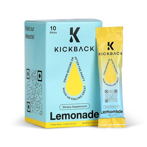 Kickback Lemonade Recovery Drink 10 Pack