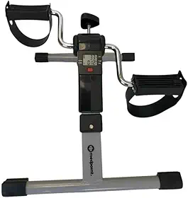 Mini Bike Ergometrica Bicicleta Pedal Portatil Visor Exercicio
