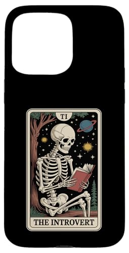 The Introvert Tarot Card Indoorsy Women Inrovert �X�}�z�P�[�X iPhone 15 Pro Max �p