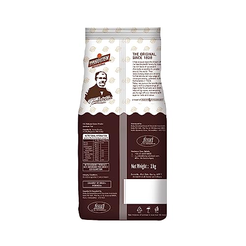 Image of VanHouten Cocoa Powder- Dark Brown Original Dutch Processed - 10 /12% Cocoa Butter 1kg