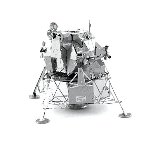 Assemblage Facile Maquette Métal 3D Apollo Lunar Module avec Pince de Précision Fascinations