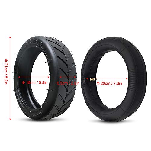 Pneu de scooter, Romacci Pneu de Scooter Elétrico 8 1 / 2x2 Pneu Externo Banheira Interna Frente Tra