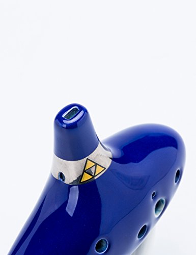 Legend Of Zelda Ocarina Of Time 12 Hole Alto Triforce Ocarina Zelda (Dark Blue) #TOP6