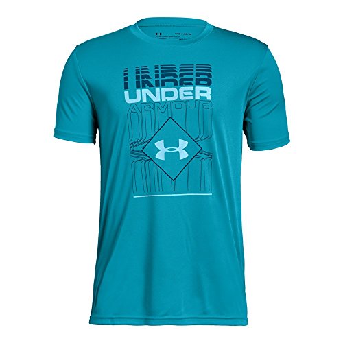 T-shirt Under Armour Boys en maille légère et respirante taille M