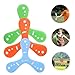 Abaodam 3pcs Soft Flying Discs Durable Outdoor Boomerangs for Boy Girl and Backyard Games Green for Family Friends Activities