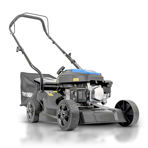 Hyundai Cortacésped de Gasolina, 16 Pulgadas de Ancho de Corte de...