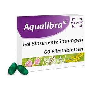 Aqualibra 60 Filmtabletten bei wiederkehrenden Blasenentzündung & Harnwegsinfektion – Vermeidung von Antibiotika…