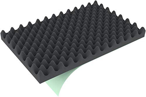 Mousse alvéolée auto-adhésive Feldherr DMNP040S amortissante 40 mm