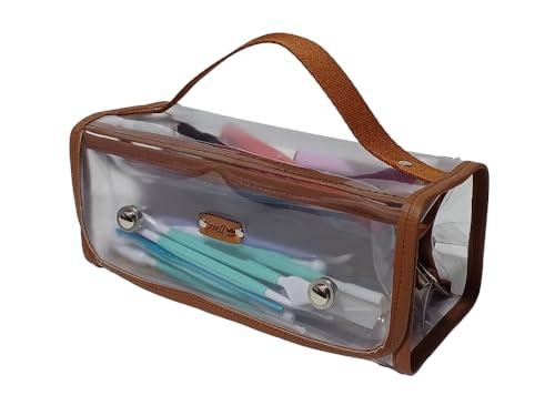Necessaire Porta Maquiagem Cristal c/4 Divisórias N020G