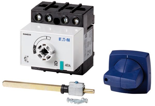 Isolateur Eaton 1314055 encastrable 4 pôles 40 A pour sectionnement triphasé