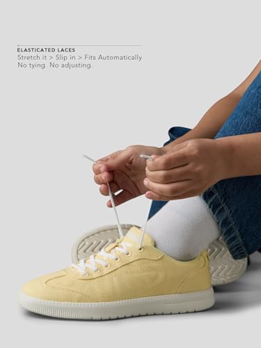 Image of The Souled Store UBZ Fly: Women and Girls Lace Up Sneakers Light Casual Canvas Shoe with EVA Midsole Durable EVA Outsole and Elasticated Laces Lightweight