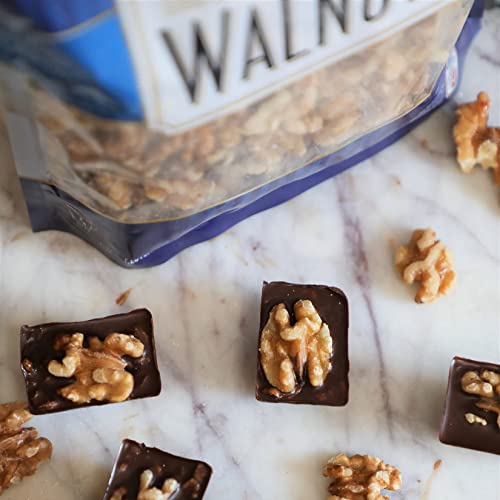 Mariani Nut - Shelled Premium California Walnuts - Gluten Free, Kosher Certified - Stand Up Bag #TOP3