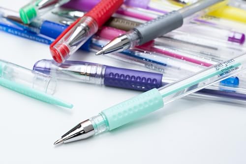 Art Alternatives AAEMGEL043 Gel Pen, Glitter Silver thumb #2