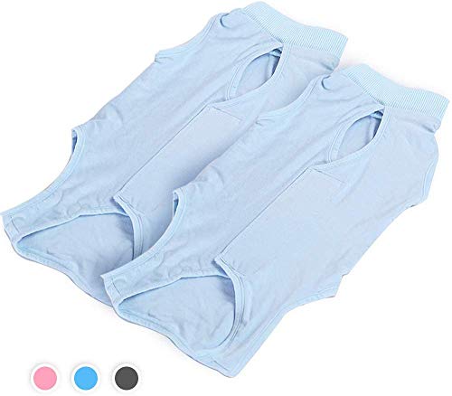 Cat Professional Surgical Recovery Suit,Cat Clothes for Abdominal Wounds or Skin Diseases (S, Blue) - Image 8
