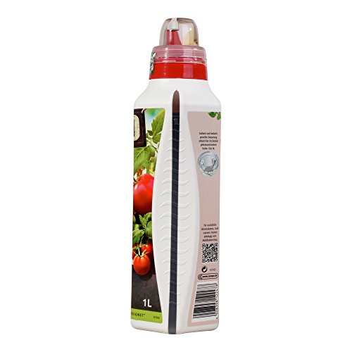 Compo BIO Tomatendünger für alle Tomatenpflanzen, Natürlicher Spezial-Flüssigdünger, 1 Liter - 3
