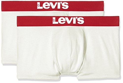 Levi's Levis 200SF Trunk Pantaloncini, Bianco (White 317), M (Pacco da 2) Uomo