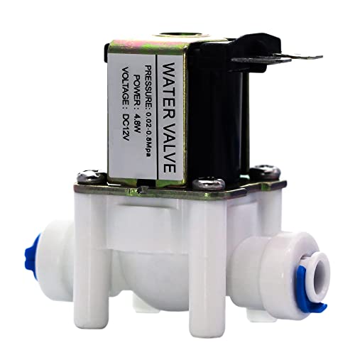 Électrovanne de rechange 12V 1/4 pour réparer une coupure d'eau d'entrée