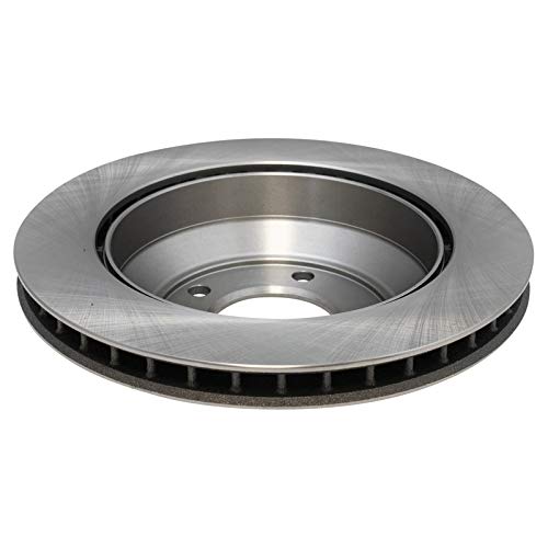 Image of TRQ Rear Brake Pad and Rotor Set Semi Metallic Vented Rotors 330mm Diameter