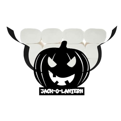 Dispensador de toallas espeluznante, soporte para toallas de papel, estante de toalla de cocina fantasma, dispensador de toallas de papel de cocina de Halloween, soporte decorativo para toallas