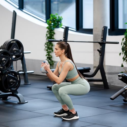 Gymtek Kettlebell 3kg, Gewicht voor Krachttraining, Workout Gewicht met Ergonomische Handvat, Kettlebell voor Spiertraining, Sport Apparatuur voor Thuis, Fitness, Gymnastiek, Thuis Workout Apparatuur - Afbeelding 5