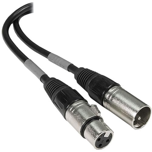 Câble DMX 3 broches étanche CHAUVET DJ IPDMX3P25FT 7,6 m signal sans perte