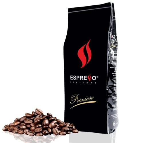 Espresso® Coffee, Italian Coffee Beans (2.2Lb), Whole Roasted Coffee Beans For Espresso - Espresso Coffee Beans (Medium Roast Whole Bean)- Coffee Beans Espresso - Coffee Whole Bean - (2.2Lb). (Prezioso) #TOP24