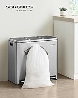 SONGMICS Müllbeutel mit Zugband, für 15-20 Liter Mülleimer, 80 Stück – Ansicht 2