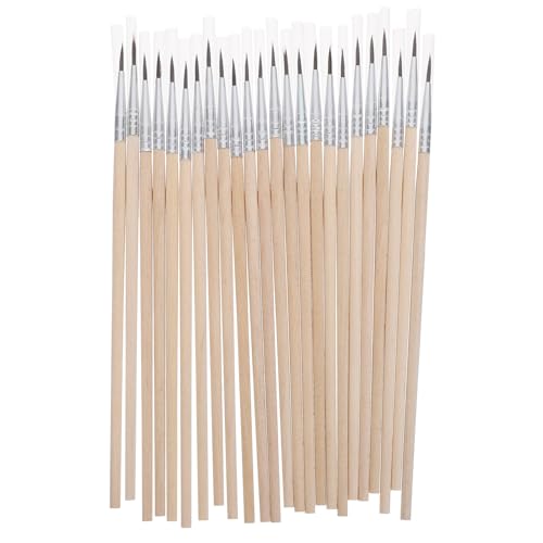 SUPVOX 24 Pièces Brosse de Pollinisation pour Légumes Outil Manuel pour Fleurs et Fruits Poils Fins pour Jardinage Accessoire Réutilisable Adapté Aux Cultures sous Abri et Jardins
