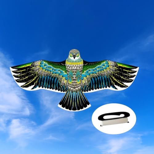 rockible Huge Shape Kite Included 100M String Easy to Fly Large Giant Kites Large Bird Kites for Outdoor Lawn Beach, 160cmx72cm