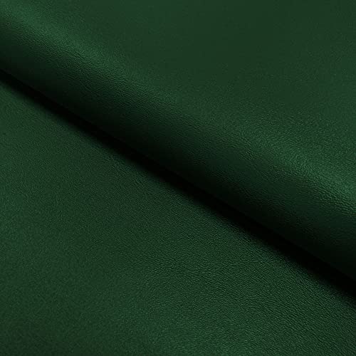 Tissu imitation similicuir Nevada vert de 150 cm x 500 cm pour coupons de couture