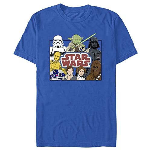 T-shirt Star Wars A New Hope pour homme en coton noir confortable