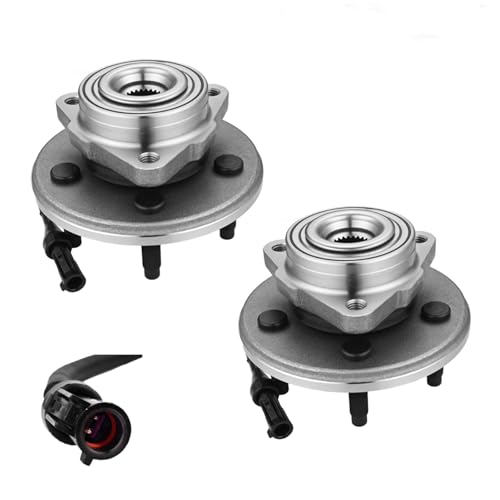 PM Auto Front Wheel Hub Bearings Assembly Replacement for 2002-2005 Ford Explorer, Wheel Bearing Hubs Pair of 2