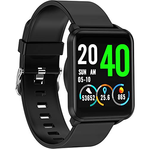 BEMI Smart Watch Sports Activity Fitness Heart Rate Tracker, Step Counter, Calories Burned