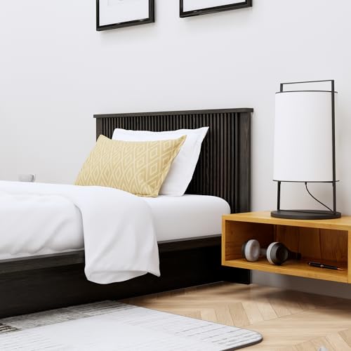 Image of Bniture Modern Low Height Single Size Bed Without Storage | Engineered Wood Platform Bed Designer Headboard | Bed King Size Wooden Cot Double Bed for Bedroom 3 Year Warranty (Flower Wenge)