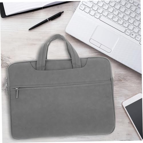 Funda de ordenador portátil de PU resistente con bolsa de transporte para laptop de universidad 4