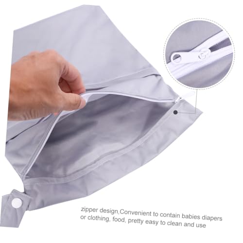 DECHOUS 3 bolsas impermeables para pañales capacidad grande miniatura 4