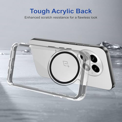 Image of Zapcase Back Case Cover for OnePlus 13 5G | Compatible for OnePlus 13 5G Back Cover | Case Cover with Camera Protection | (TPU + PC | Transparent)