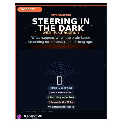 Steering In The Dark With P. Chaudhuri cover art