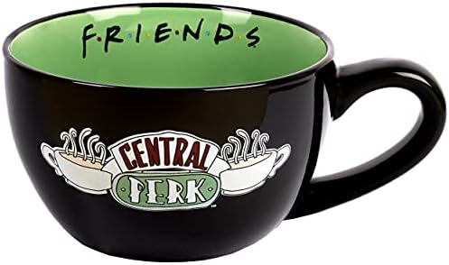 Friends - Friends Mug - Ceramic Mug - 650 ml Capacity - Central Perk Mug - Novelty Mug - Cappuccino Coffee Mug - Friends Merchandise - Friends TV Show Gifts
